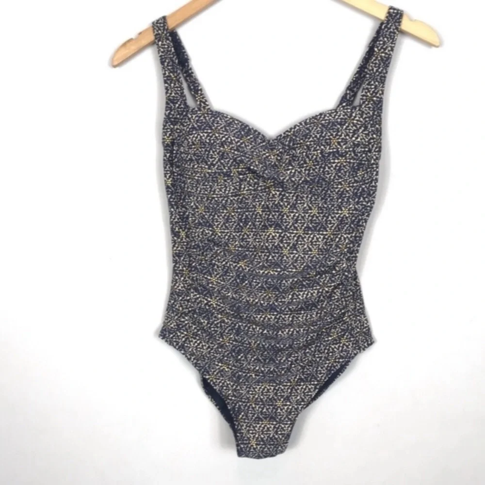 BOND-EYE Australia Nautical Foil Joanne Tummy Control Swimsuit